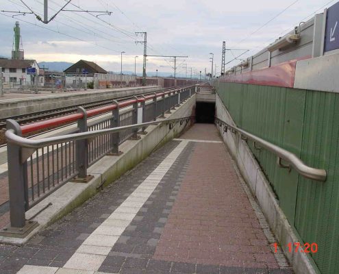 Geländer Bahnhof Appenweier